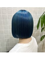 ボアップ 新居浜店(boappu)&nbsp;#ターコイズブルー #ハイトーンカラー #ケアブリーチ