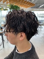 グランデュール 東静岡池田店(GRANDEUR)&nbsp;ツイストパーマツイストスパイラルパーマメンズパーマメンズヘア