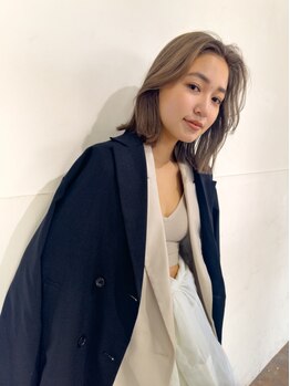 ユニオン(Union)の写真/肌馴染みの良いナチュラルなハイトーンカラーが得意◇[ブリーチ/ダブルカラー/インナー/髪質改善］