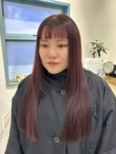 キャリコ(calico) 《maya》切りっぱなしロング＊フロントレイヤー＊