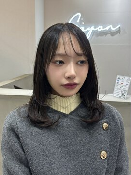 ソヨン 心斎橋店(SOYON) シースルーバング×レイヤーカット