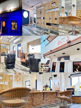 あんくるヘアー(あんくるhair)の写真/【ベビーカーでもはいれる広々スペース】ママさん・パパさん多数ご来店☆駐車場多数あり！キッズカットも◎