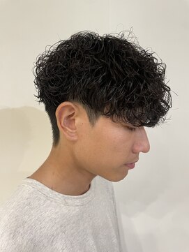 ニアウ 伊勢崎連取店(Niau) メンズマッシュ波巻きスパイラルパーマメンズパーマ