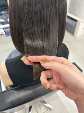 ヌーヴェル(nouvelle) ボブ×水素髪質改善トリートメント