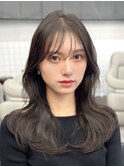 韓国ヘア/韓国スタイル/縮毛矯正/髪質改善/レイヤーカット