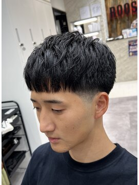 ルースト 京都駅前店(ROOST) クロップ　テーパーフェード