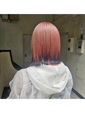 コロ(COLO) 【吉祥寺】 裾カラー ブリーチ エンドカラー 外はねボブ