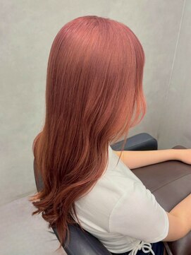 ピンクカラー/モーブブラウン/ハイトーン