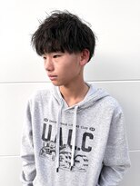 ウシワカマルガーデン(ushiwakamaru Garden)&nbsp;マッシュ/刈り上げ/ツーブロ/ツイスパ風セット/メンズヘアセット