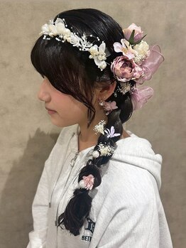 ヒート 佐久店(HEAT)の写真/《パーティー・イベントヘアセット》特別な日はさらに磨きをかけて♪周りと差がつくヘアセット★