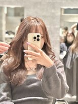 アンダーバーホワイト 天神店(_WHITE) レイヤーカット 顔周りカット 顔周りレイヤー 透明感カラー