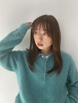 ヌークバイラヴェスト 四日市(neuk by lovest) 【neuk服部】アッシュベージュ髪質改善カラー/ピンクベージュ可