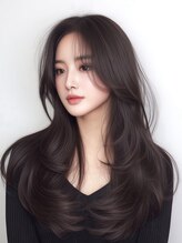 【小顔効果◎】結んでも可愛い「韓国風レイヤー」が博多エリアで大人気！顔まわりの似合わせで垢抜けヘアに