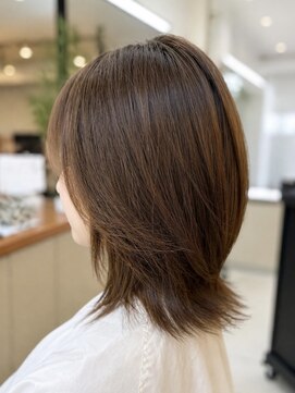 ビーワンヘアー 藤井寺 土師ノ里(B1hair) ネオウルフ/くびれウルフ/くびれレイヤー