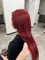 テーラヘアー 袖ヶ浦2号店(TELA HAIR)&nbsp;ブリーチレッドカラー