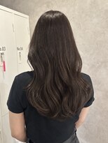 ナイロン 西葛西店(NYLON.)&nbsp;赤みを抑えた透明感オリーブブラウン