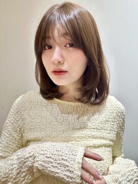 バイオレットジェム(Violet`jem) 20代30代40代韓国レイヤー内巻きレイヤー2wayバング