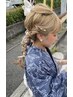 【8/1.15.16.ご予約の方はこちら】個室利用ヘアセット終日￥3000