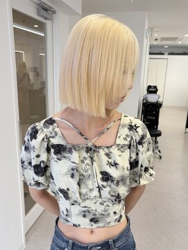 ゼロ 静岡(ZERO) 切りっぱなし顔周りレイヤー×抜きっぱなし