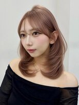 ウィクシーミミ 栄矢場町店(wixy mimi) ワンカールピンクヘア