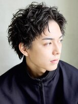Men's salon fifth 博多【メンズサロン フィフス】【11月1日NEW OPEN(予定)】&nbsp;ツイストスパイラルパーマアップバングルーズパーマッシュウルフ