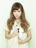 大人可愛いスプリングウェーブ