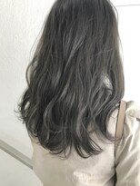 インビテーション(invitation) アプリエカラーで透明感ブルーアッシュ