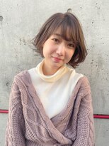 ヘアサロンエム 渋谷店(HAIR SALON M)&nbsp;ラベンダーカラーと伸ばしかけボブ☆ニュアンス外ハネ