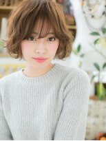 カバーヘア ブリス 川口(COVER HAIR bliss)&nbsp;★ココアベージュウェーブパーマクールショート20代30代40代★7