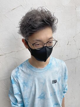 ヘアアンドメイク エジェリ(hair&make egerie) 【メンズ 刈り上げ ツーブロック パーマスタイル 恵比寿】