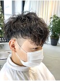 【Sup】前下がりショートレイヤー×ソフトツイスト