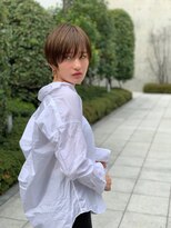 ハバナ 新宿(HAVANA)&nbsp;20代30代/大人かわいい/小顔ショートボブオリーブグレージュ