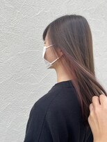 イブ ヘアーメイク(eve hair make)&nbsp;ストレートヘア×インナーカラー