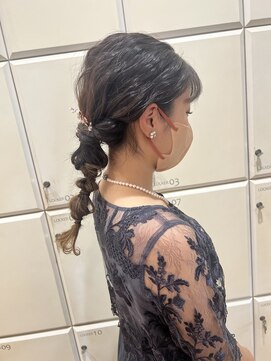 コワファースト  させぼ五番街店(COIFF1RST) 人気♪編みおろしアレンジ