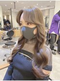 大人かわいい20代30代40代小顔ショコラベージュ　Zina本八幡
