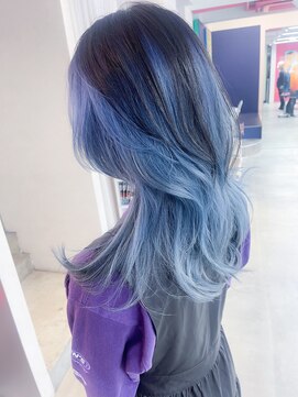 ボックスミコ(Box mico.) 【青好きさん必見☆】 ペールブルー×ネイビーブルー