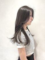 ザックラフィネ(ZACC raffine)&nbsp;扱いやすいくびれヘア"グレージュカラー"