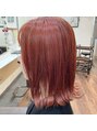 髪師 ケンジロウ(Kenjiro)&nbsp;ツヤに見える暖色系(レッドやオレンジ)のカラーもオススメです！