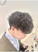 波巻きスパイラルパーマ