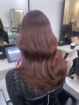 エヴァー(ever) 【切りっぱなしボブ/エアリーロング/美髪/ピンクブラウン/渋谷】