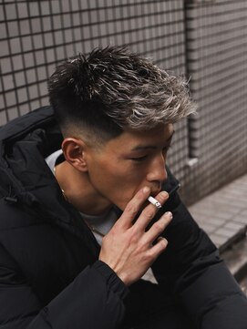 プロショップウェーブ セカンド(PRO SHOP WAVE II) メンズ/ハイライト/マッシュパーマ/束感/波巻き/渋谷/渋谷駅