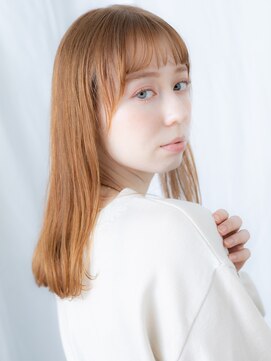 ドクターズサロン LAB 小山店 オン眉で大人可愛いハイトーンワンカールh小山10代20代30代