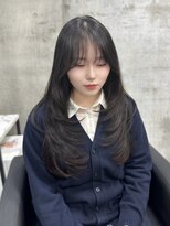 ジィルム(XELM)&nbsp;レイヤーカットミルクティーベージュケアブリーチダブルカラー