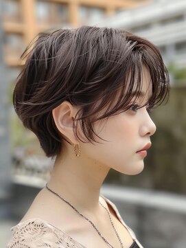 レヴ 草加店(LEV.) イメチェン 外ハネボブ 美髪 ワイドバング ホワイトブロンド