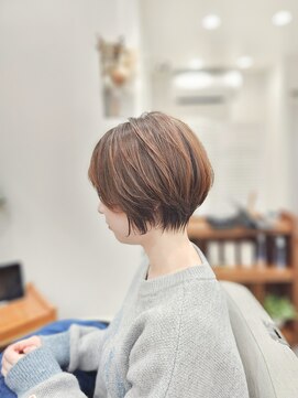 ツナグ(TSUNAGU) 質感と量感にこだわったショートボブ×グレージュカラー