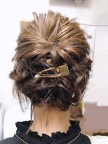 ルシェル(LeCiel)&nbsp;編み込みアップスタイル