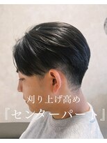 オーパーツ(OOPARTS)&nbsp;センターパート/メンズヘア/メンズショート/ニュアンスパーマ