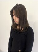 ダブルカラーでつくるオリーブグレージュ
