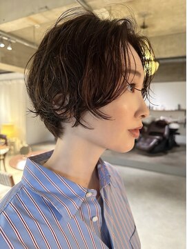パーク(PARK) ハンサムショートパーマショートマッシュショートパーマ