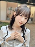 【kumu】ミディアムレイヤー/顔周りカット/栄/名古屋